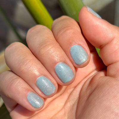 Aqua Velvet - Gel on customer
