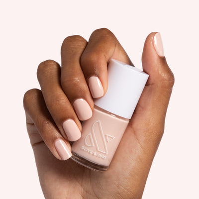 cold foam pls cold foam pls shimmery neutral beige Nail Polish