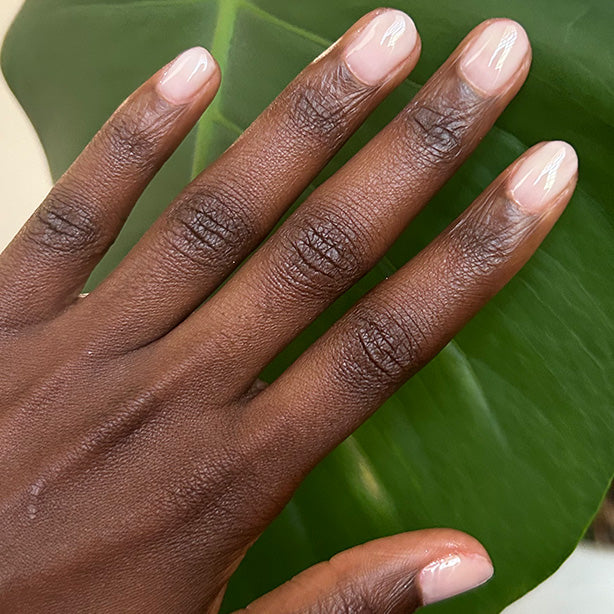 hand with soft neutral color