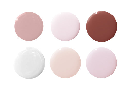 soft neutral polish swatches