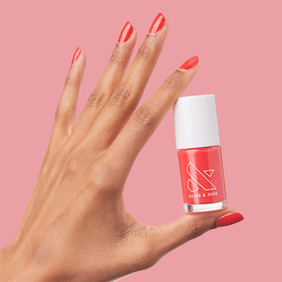 You're Doing Great You're Doing Great bright orange-toned red Nail Polish